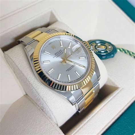 rolex datejust 41 bicolor